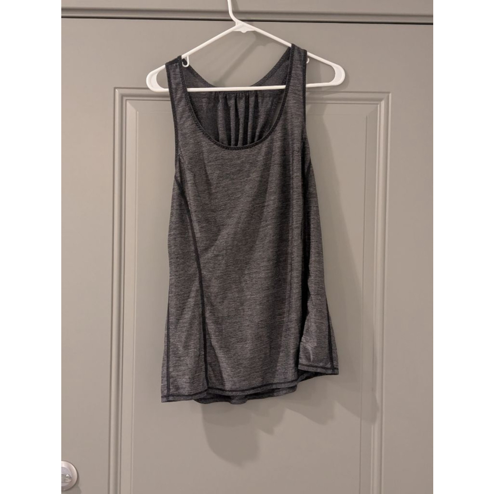 Lululemon Athletica Gray Sleeveless Tank Top